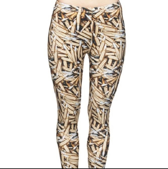 Sold Women's Miz Bullet Proof Graphic 3D Leggings - Picture 5 of 6
